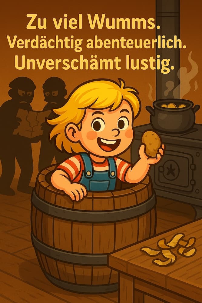 Zu viel Wumms. Verdächtig abenteuerlich. Unverschämt lustig. Zu viel Wumms. Verdächtig abenteuerlich. Unverschämt lustig.